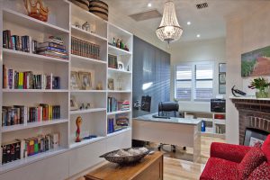 Home Office fit-outs, Shelving and storage units, benchtops.